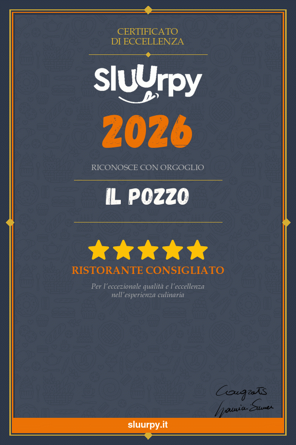 Certificato Eccellenza Sluurpy 2026 Dark