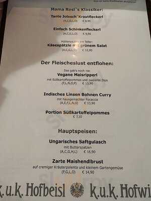 K.u.k. Hofwirt Zu Ischl