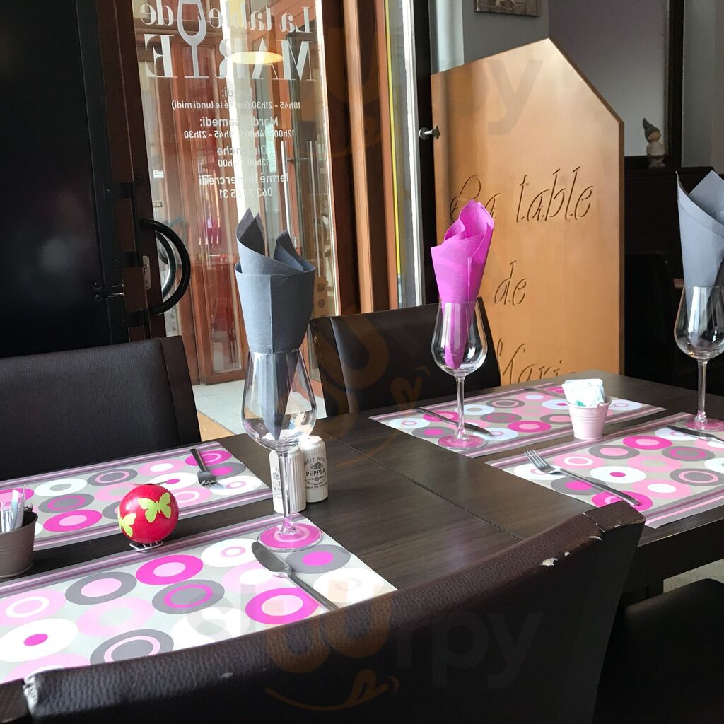 La Table De Marie
