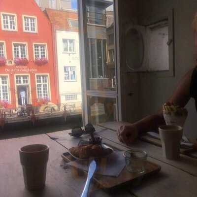 Barista Coffee And Cake