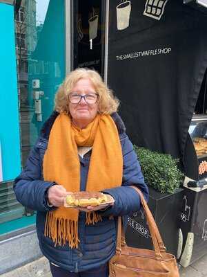 The Smallest Waffle Shop In The World