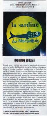 La Sardine Du Marseillais