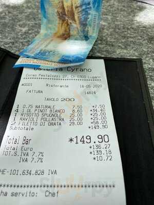 Osteria Cyrano Cibo E Vino