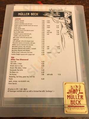Müller Beck, Das Café
