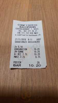 Confiserie Bachmann