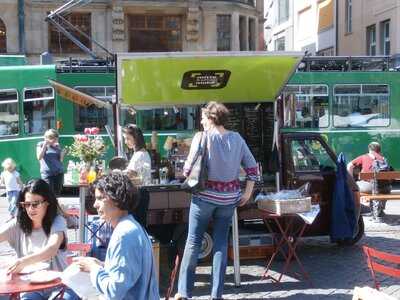 Kaffee Mobil Marktplatz