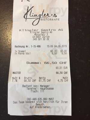 Klingler's Ristorante