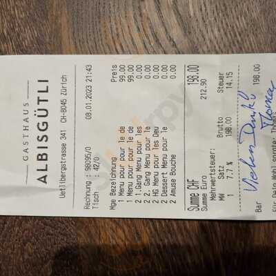 Gasthaus Albisgütli