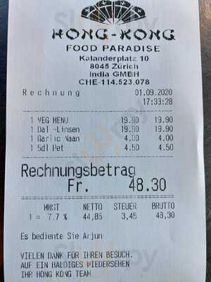 Hong Kong Food Paradise