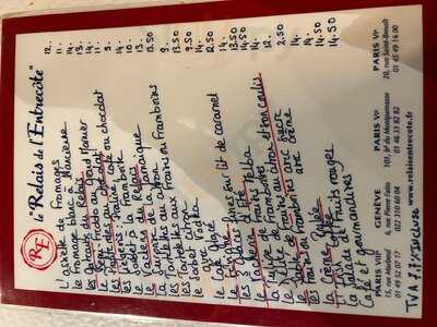 Le Relais De L'entrecote