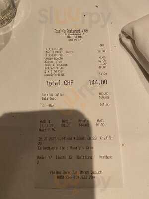 Rosaly's Restaurant & Bar