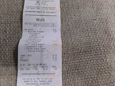 Mcdonald's Restaurant