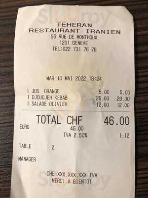 Restaurant Tehran
