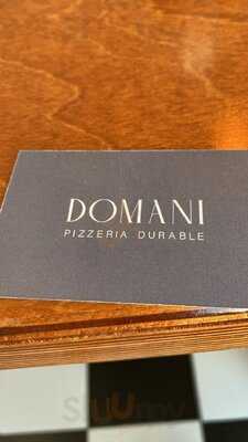 Domani - Pizzeria Durable