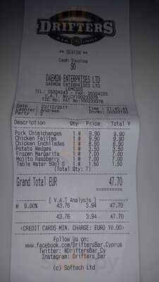 Drifters Bar & Grill