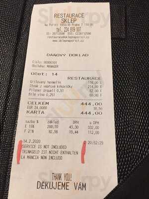 Restaurace Sklep Na Poříčí