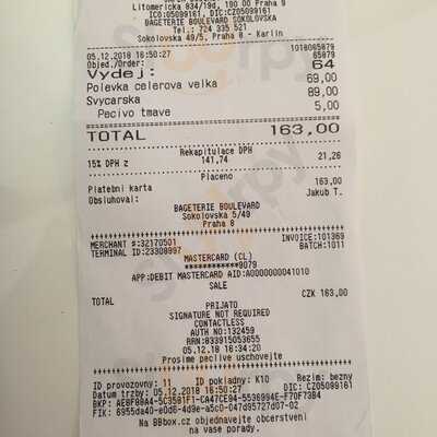 Bageterie Boulevard Sokolovská