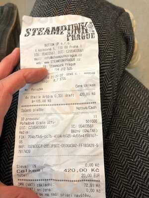 Steampunk Prague Bistro