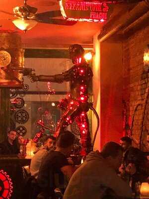 Steampunk Prague Bistro