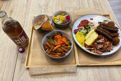 Gemüse Corner Kebab