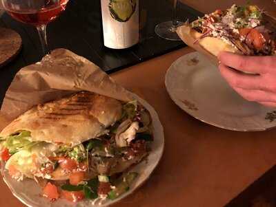 Gemüse Corner Kebab