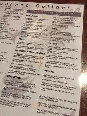 Cafe Restaurant Colibri