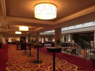 Lobby Lounge At Prague Marriott Hotel