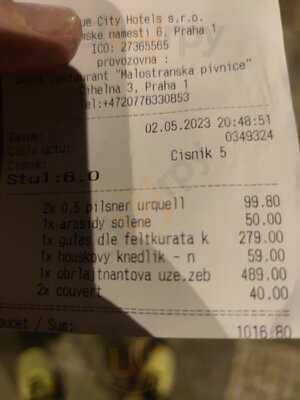 Malostranská Pivnice