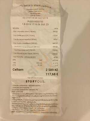 Restaurace Na Ul. Radnické Schody