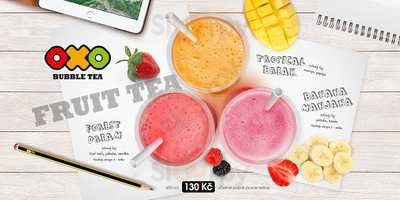 Bubbletea, Oxo Tea - Kulicky, Tapioka, Cajove Koktejly