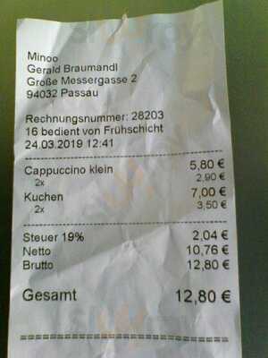 Cafe &tagesbar Minoo