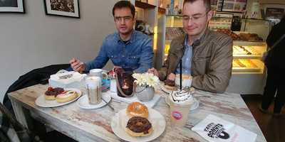 Tasty Donuts And Coffee