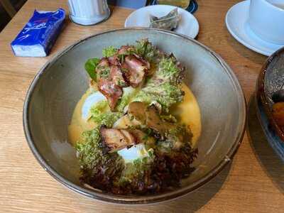 Blaue Kappe Essen Und Trinken