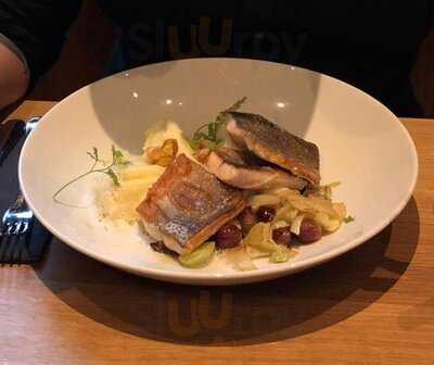 Blaue Kappe Essen Und Trinken