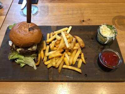 Blaue Kappe Essen Und Trinken