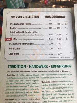 Goldene Gans - Fränkischer Biergarten