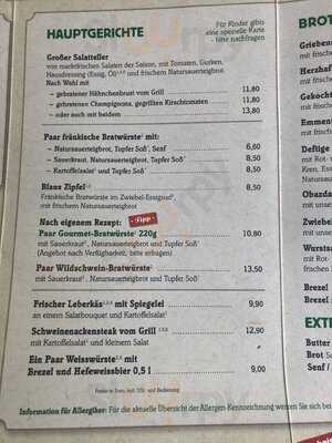 Goldene Gans - Fränkischer Biergarten