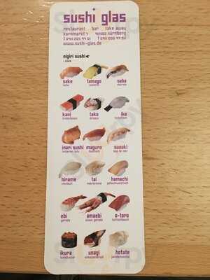 Sushi Glas