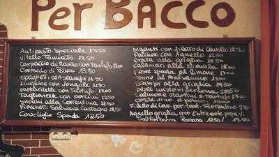 Per Bacco