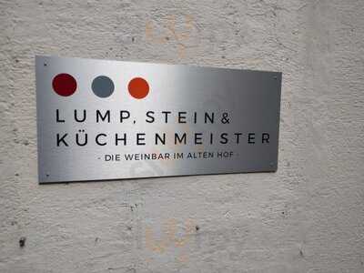 Lump, Stein & Küchenmeister
