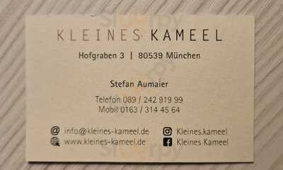 Kleines Kameel