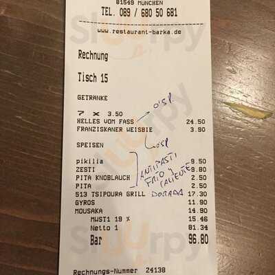 Griechisches Restaurant Barka