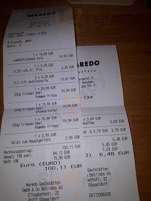 Maredo Steakhouse München Rindermarkt