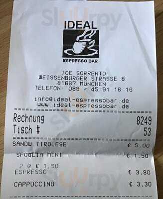 Ideal Espresso Bar