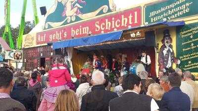 Beim Schichtl - Das Zelt