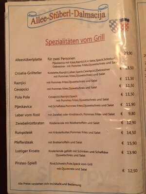 Allee Stüberl Dalmacija