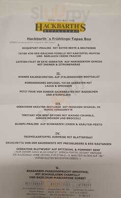 Hackbarths Restaurant