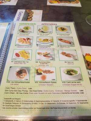 Lila Südvietnamesische Spezialitäten