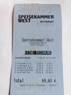Speisekammer West