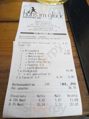 Hans Im GlÜck Burgergrill & Bar